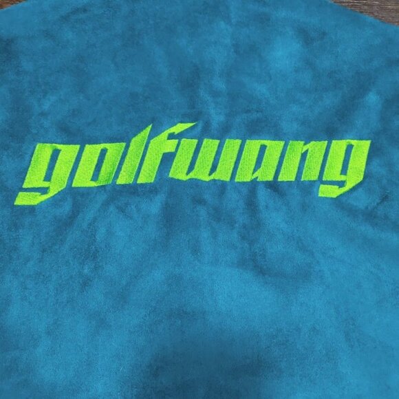 Golf Wang Faux Suede Y2K Skater Golf Work Jacket Tyler The Creator Small - Picture 6 of 12